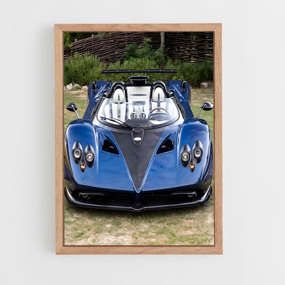 Poster Zonda Dream – affiche Pagani (vue 4)